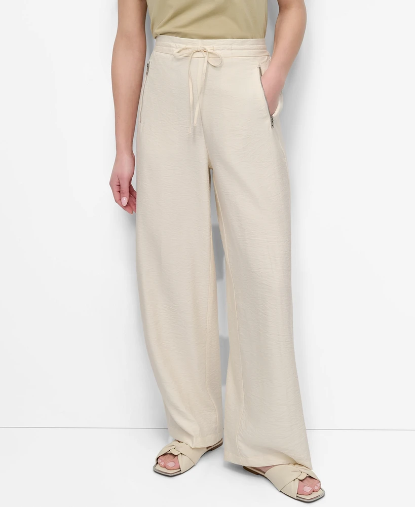 Dkny Women's Pull-On Drawstring Pants