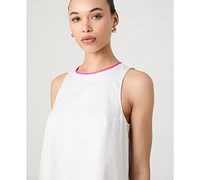French Connection Women's Alexis Cotton Poplin Shift Dress