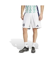 Adidas Men's White New England Revolution Away 2025 Eastern White Pine X Flag of New England Authentic Shorts