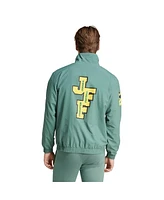 Adidas Men's Green Jamaica National Team Varsity Pack Full-Zip Track Jacket