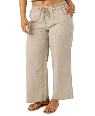 O'Neill Juniors' Sevie Cotton Twill Pull-On Pants