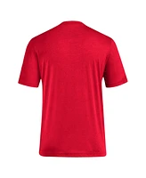 Adidas Men's Red Texas Tech Raiders Locker Swish Tri-Blend T-Shirt