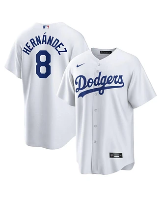 Nike Men's Enrique Hernandez White Los Angeles Dodgers Home Replica Jersey
