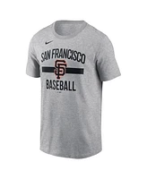 Nike Men's Heather Gray San Francisco Giants Arched T-Shirt