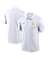 Nike Men's White San Diego Padres Authentic Collection Victory Performance Polo Shirt