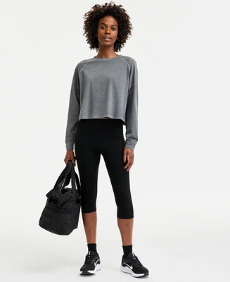 Id Ideology Women's Soft Cropped Leggings, Exclusively at Macy's