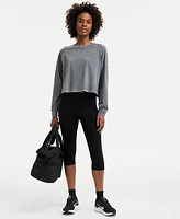 Id Ideology Women's Soft Cropped Leggings, Exclusively at Macy's