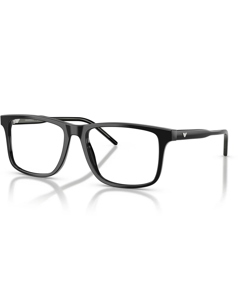 Emporio Armani Men's Square Eyeglasses, EA3257