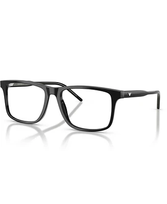 Emporio Armani Men's Square Eyeglasses, EA3257