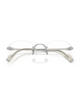 Miu Miu Women's Oval Eyeglasses, Mu 53WV