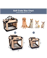 Soft Pet Crate: 36