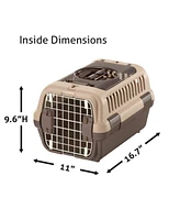 Double Door Carrier: Small - Brown