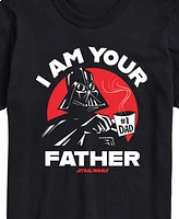 Airwaves Men's Star Wars I Am Your Father Short Sleeve T-Shirt
