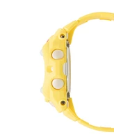 G-Shock Women's Japanese Quartz Yellow Resin Watch, 42.6mm