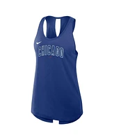 Nike Women's Royal Chicago Cubs Crisscross Performance Tank Top