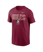 Nike Men's Garnet Florida State Seminoles Campus Local T-Shirt
