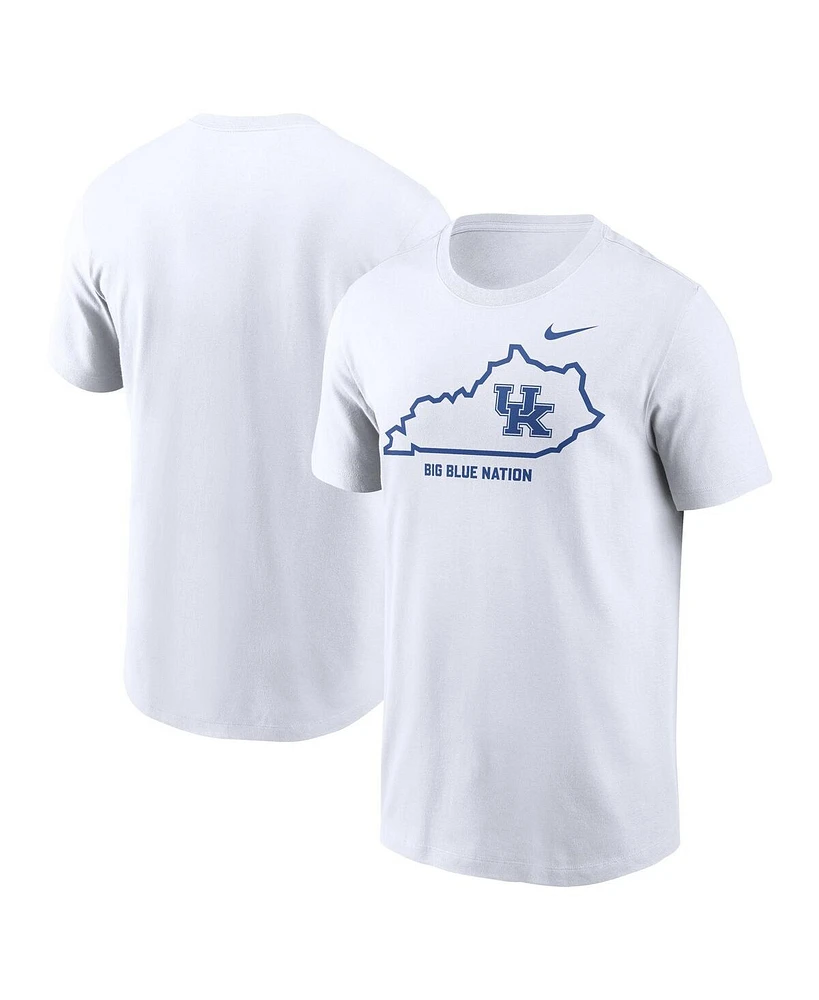 Nike Men's White Kentucky Wildcats Campus Local T-Shirt