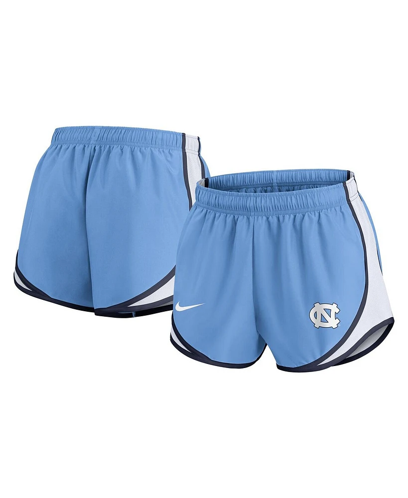 Nike Women's Carolina Blue North Tar Heels Spring Break Tempo Performance Shorts