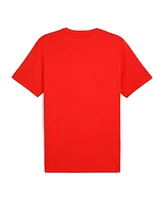 Puma Men's Red Portugal National Team Ftblless T-Shirt