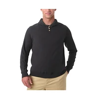 KingSize Big & Tall Fleece Pullover Henley