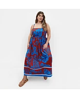 City Chic Plus Giana Maxi Dress