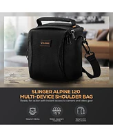 Sony Zv-1F Vlogging Camera, Black White with ACCVC1 Vlogger Accessory Kit, Corel Mac Software Kit, Shoulder Bag, Cleaning Kit