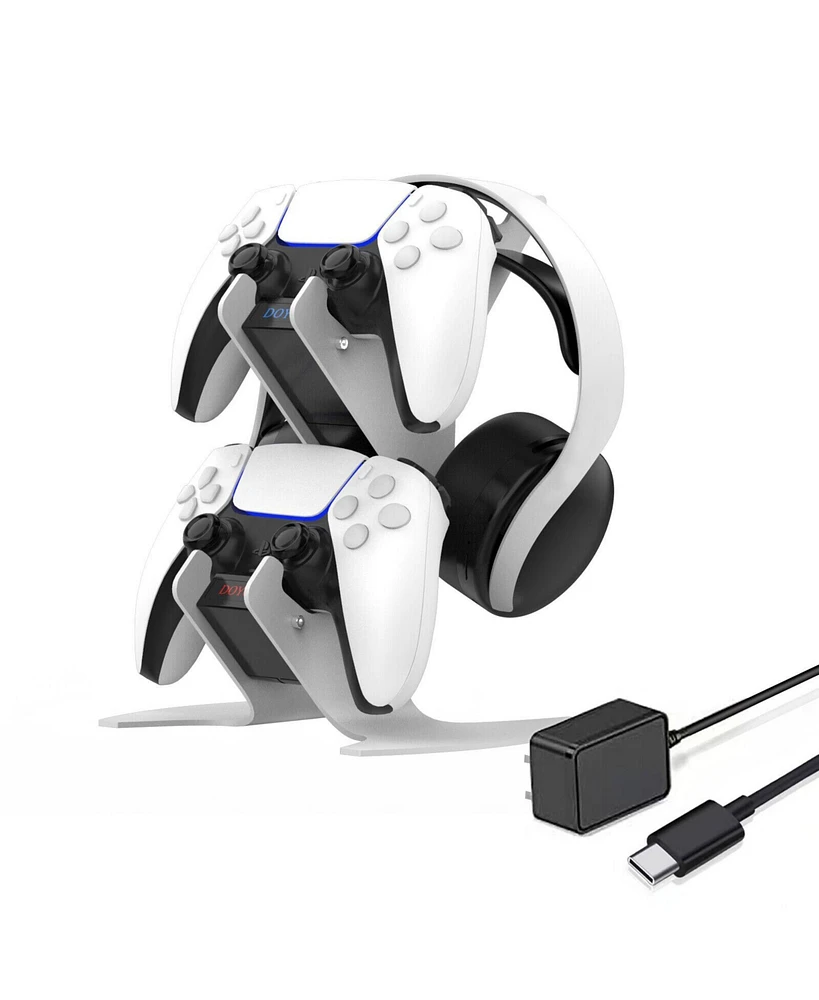 Game controller headphone stand 2.5 Hours Fast Charger for PS5 Game Controller