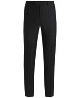 Boss by Hugo Men's Virgin Wool Slim-Fit Trousers