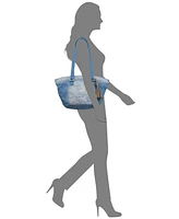 Patricia Nash Marconia Small Denim Tote Bag