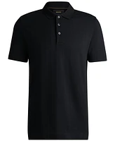 Boss by Hugo Boss Men's Herringbone-Jacquard Polo