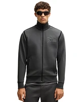 Boss by Hugo Men's Cotton-Blend Zip-Up Jacket