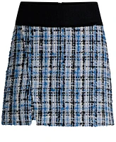 Boss by Hugo Women's Multicolored Tweed Mini Skirt