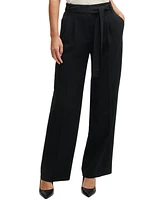 Boss by Hugo Women's Japanese Crepe Relaxed-Fit Trousers