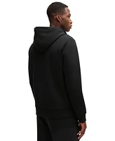 Boss by Hugo Men's Logo Print Zip-Up Hoodie