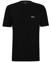 Boss by Hugo Men's Contrast Logo Regular-Fit T-Shirt