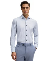 Boss by Hugo Men's Spread Collar Casual-Fit Dress Shirt