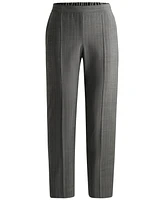 Boss by Hugo Boss Women's Striped Regular-Fit Trousers