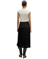 Boss by Hugo Women's Volant Trim Two-Part Dress