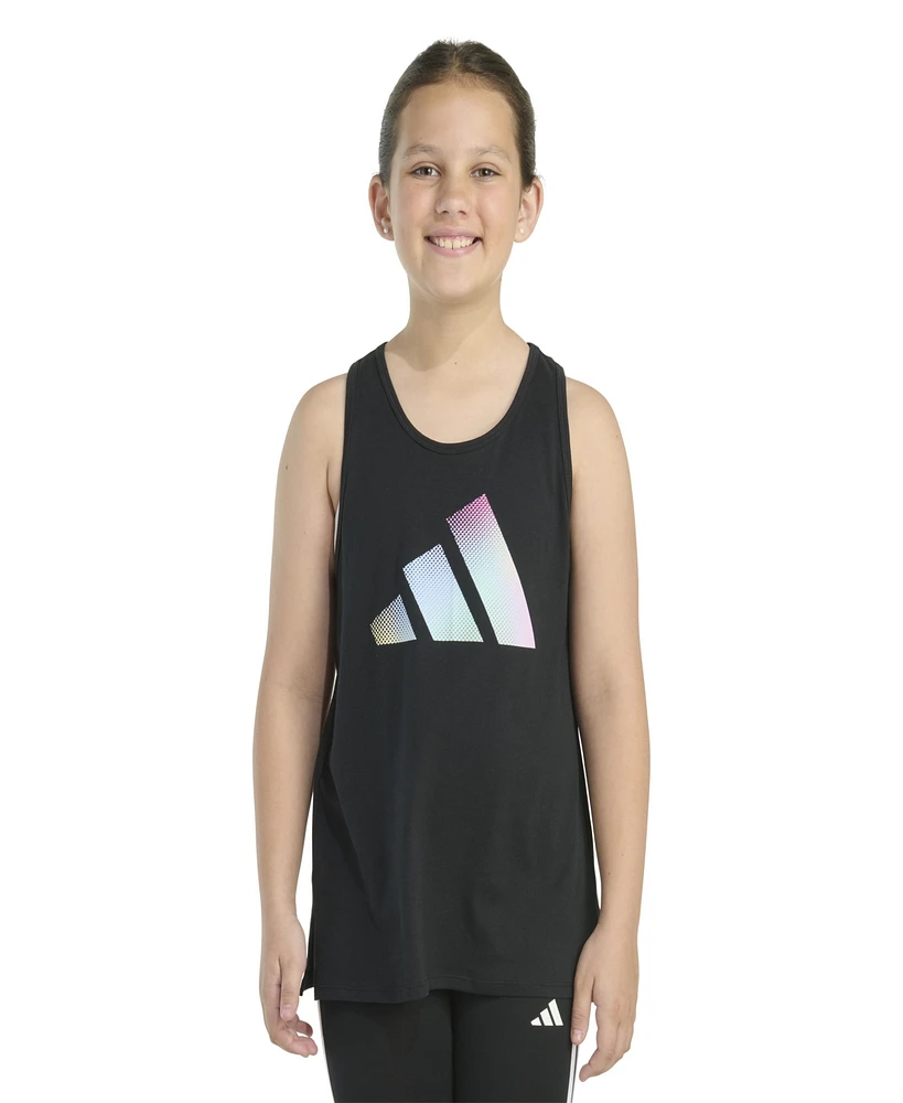 adidas Big Girls Sleeveless Racerback Tank Top