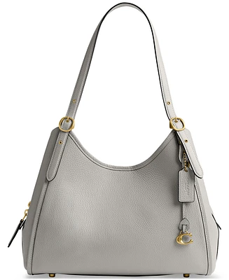 Coach Bella Medium Leather Shoulder Bag