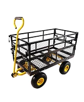 Cart Garden cart trucks make it easier to transport firewood