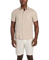 Guess Men's Regular-Fit Botanical Jacquard Button-Down Shirt