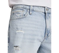 Guess Men's Wyatt Regular-Fit Stretch Denim Shorts