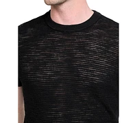 Guess Men's Goodwin Textured Short-Sleeve Sweater