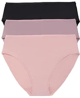 Natori Women's Bliss Bare Cotton Hipster 3 Pack