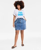 On 34th Trendy Plus Mon Cheri Graphic T-Shirt, Exclusively at Macy's