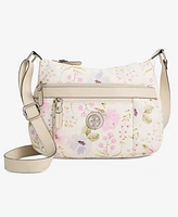 Giani Bernini Medium Floral Hobo Crossbody Bag, Exclusively at Macy's