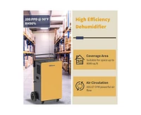200-Pint 2-Speed Dehumidifier Energy Star (For Rooms 3001+ sq ft)