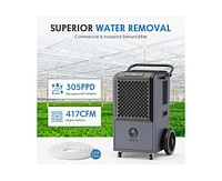 305-Pint 1-Speed Dehumidifier Energy Star (For Rooms 3001+ sq ft)