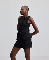 Reistor Women's Hemp Shorts Black
